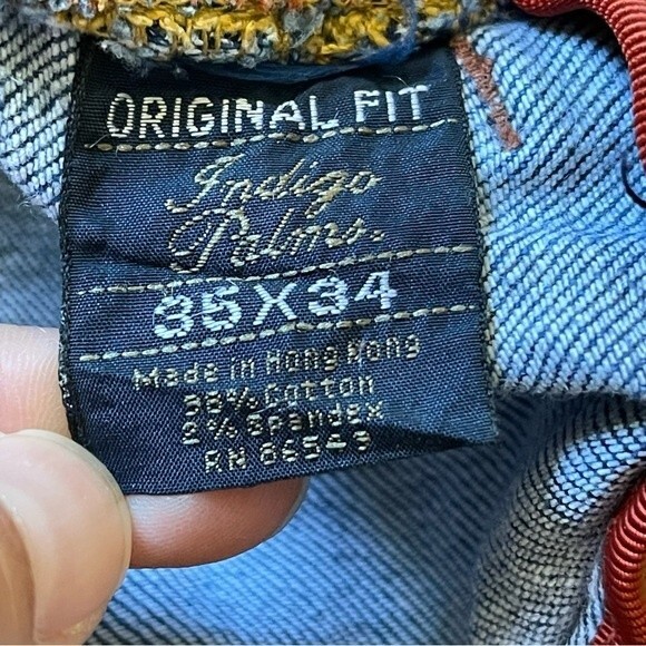 Indigo Palms Tommy Bahama Original Fit Medium Wash Men's Jeans - EUC - Picture 8 of 14